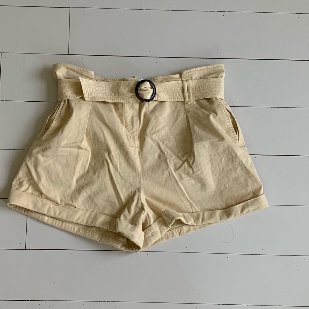 Sezane Romeo Shorts Cream